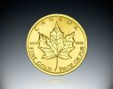 1/10 Oz Maple Leaf Ø 16,00 ×  1,13 mm / Zlato / 999,9/1000