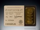 20g Odliatok Zlato Kinebar  40,4 ×  23,3 ×  1,3 mm / Zlato / 999,9/1000