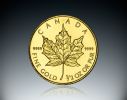 1/2 Oz Maple Leaf Ø 25,00 ×  2,23 mm / Zlato / 999,9/1000