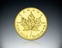 1/4 Oz Maple Leaf Ø 20,00 ×  1,78 mm / Zlato / 999,9/1000