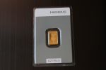 2g Odliatok Zlato Kinebar  19,05 ×  11,45 ×  0,55 mm / Zlato / 999,9/1000