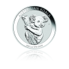 1 Oz Australian Koala Ø 40,40 ×  2,70 mm / Striebro / 999/1000