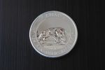 1,5 Oz Can. Polar Bear (medveď) 2013 1,5 Oz Ø 38,00 ×  4,5 mm / Striebro / 999,9/1000