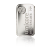 100g Odliatok Striebro  55,0 ×  31,0 ×  6,0 mm / Striebro / 999/1000