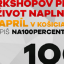 Prečo sa „forEASTival – 1. východoslovenský festival osobného rozvoja“ zmenil na „NA 100%! – 10 + 1 workshopov pre Váš život naplno“ ?