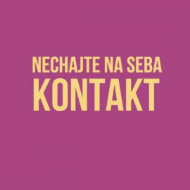 Nechajte na seba kontakt