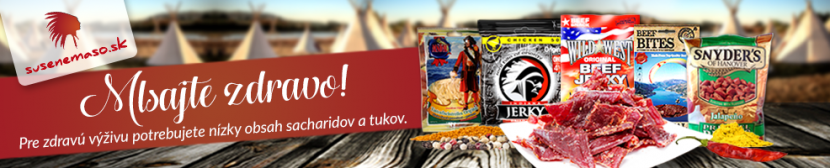 MLSAJTE ZDRAVO! SUŠENÉ MÄSO, SUŠENÉ RYBY A MORSKÉ PLODY SÚ ZDRAVÉ POTRAVINY.​